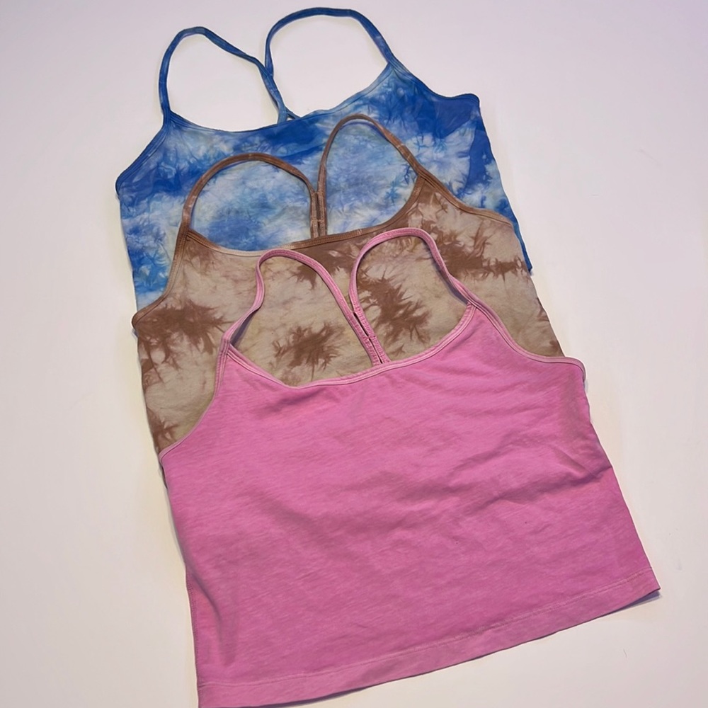 VS PINK Cami Crop Tops Bundle size medium
